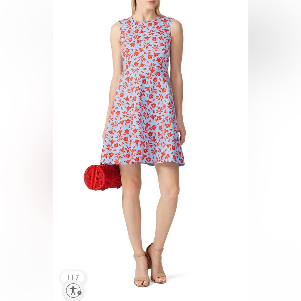 Draper James Floral A-Line Dress Women’s Size 10 NWT Spring Easter Dress